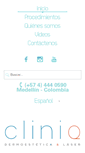 Mobile Screenshot of cliniq.com.co